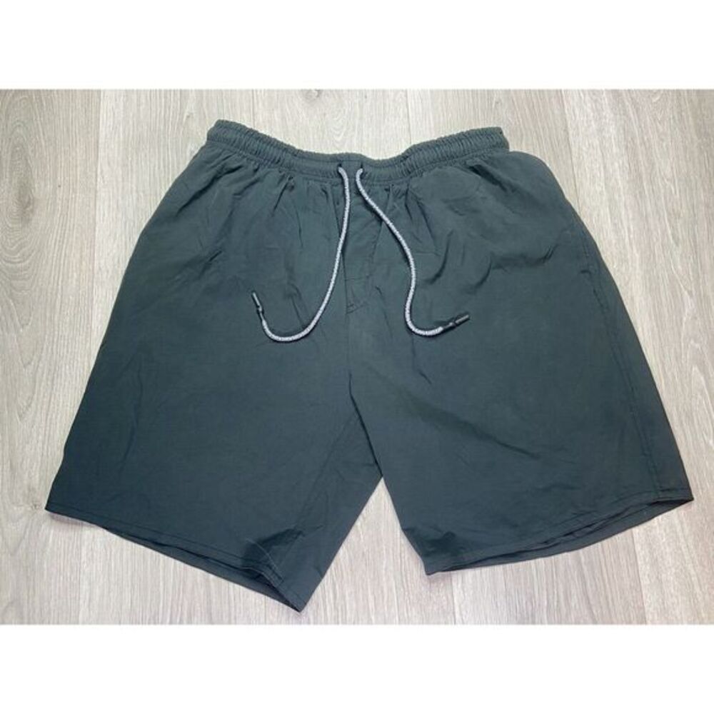 Flint & Tinder Shorts Swim Trunks Mens Medium XL Lined Beach 7"‎ Huckberry Surf